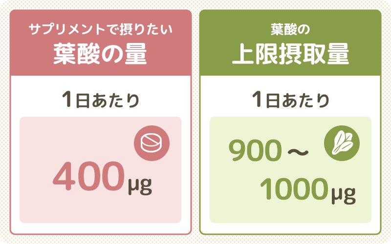 葉酸サプリの摂り過ぎは逆効果？摂取の目安は400μg