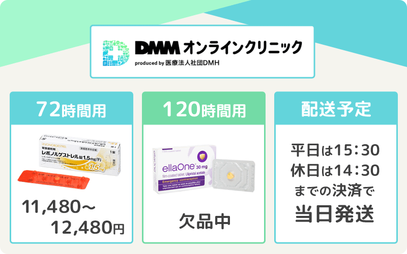 【DMMオンラインクリニック】大阪24区内はUber Eatsの配達員が即日お届け