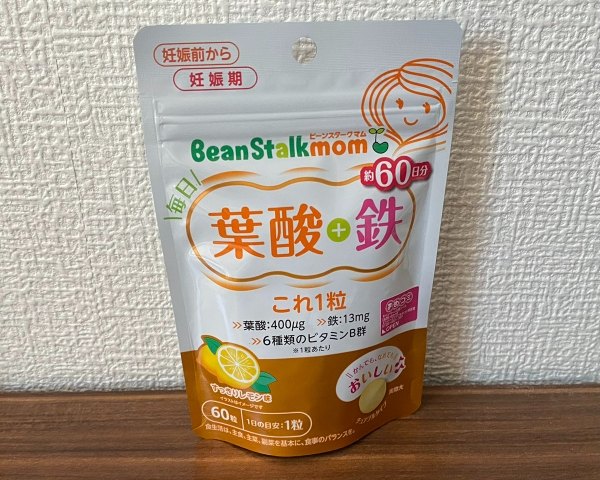 【ビーンスタークマム】毎日葉酸＋鉄 これ1粒